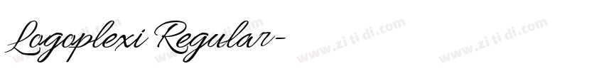 Logoplexi Regular字体转换 Logoplexi Regular字体转换